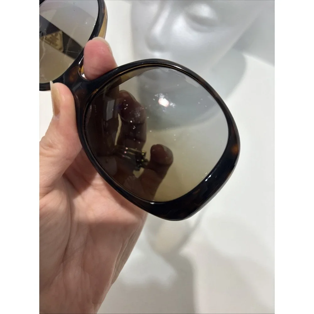 VTG PRADA SPR 150 Oversized Butterfly Designer Sunglasses 57 16 2AU ITALY Descri